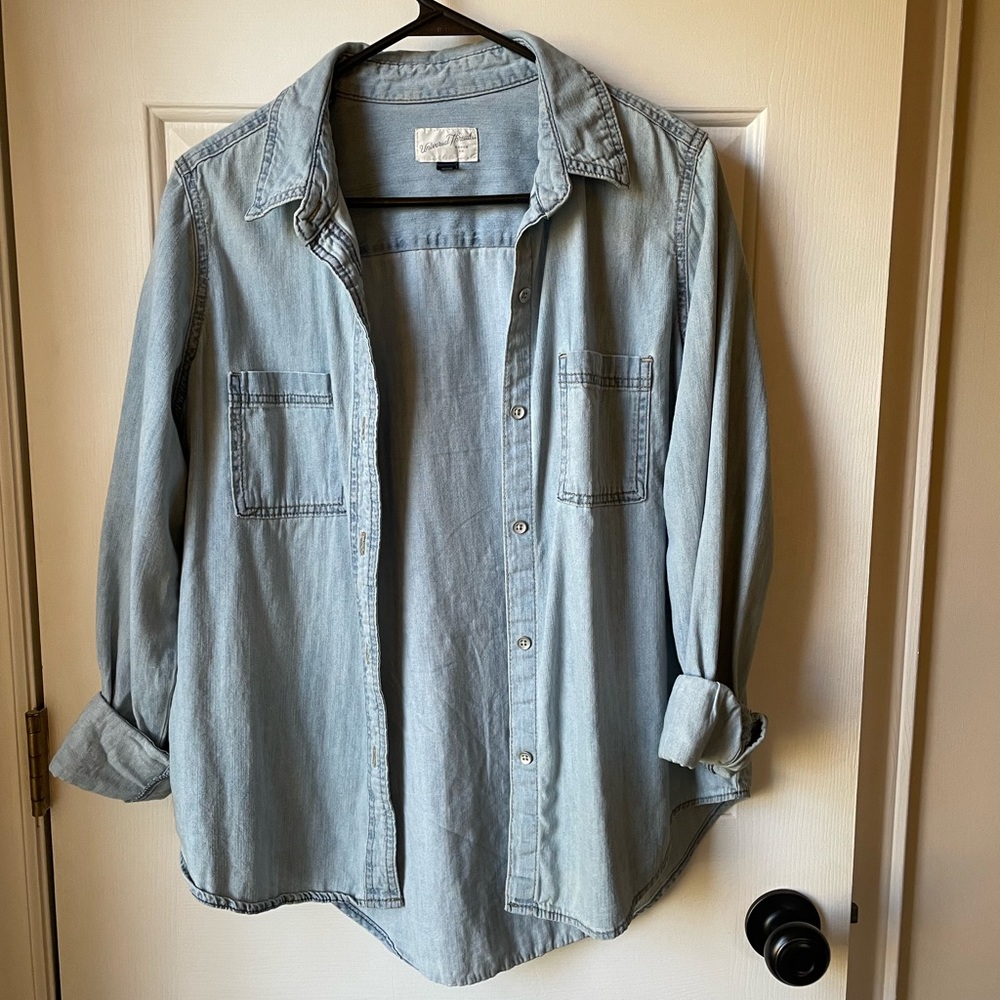 Universal Thread Chambray Button Down Shirt